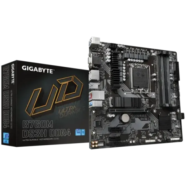 GIGABYTE B760M DS3H DDR4 mATX Motherboard